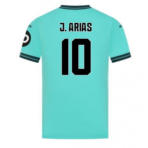 Wolves Jhon Arias #10 Replika Bortatröja 2025-26 Kortärmad